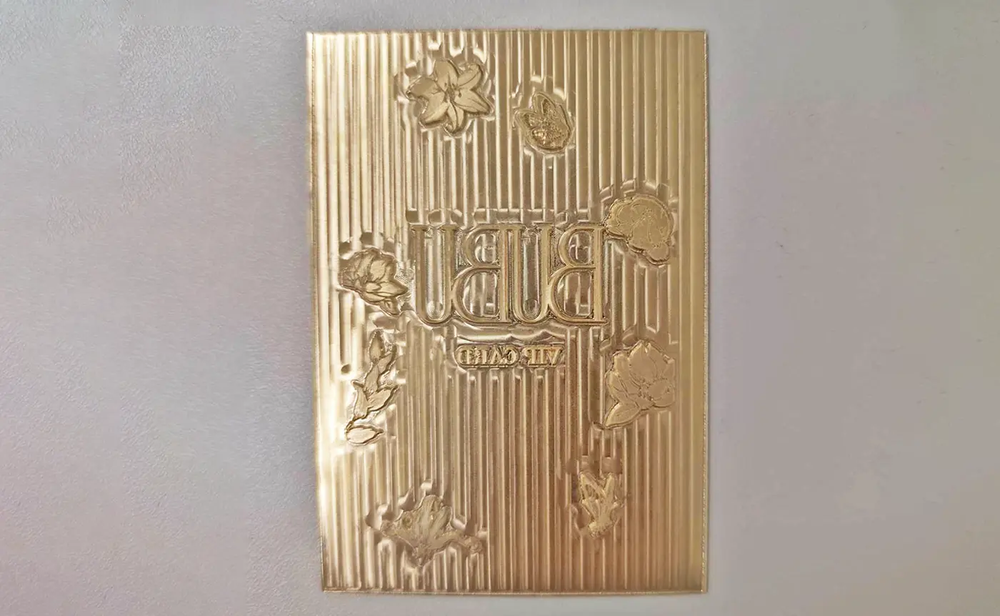 燙金板